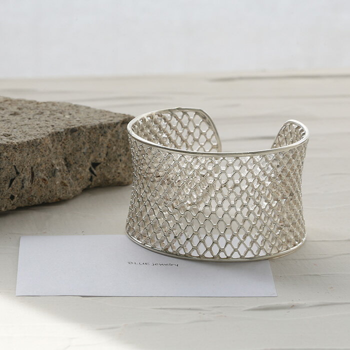 Karen Silver(カレンシルバー) シルバー950 シルバーバングル シルバー950 シルバーブレスレット シルバー バングル ブレスレット 腕輪 レデ...