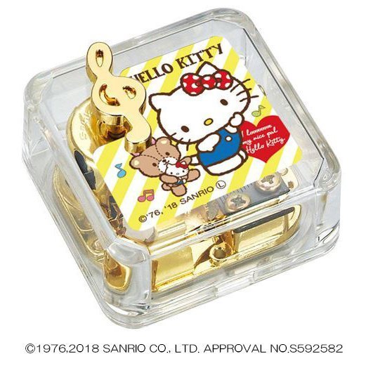 【送料無料】HELLO KITTYトウメイケースオルゴール S 誕生日プレゼント 結婚祝い 送別会 引っ越し祝い お祝い 入園 入学 バースデープレゼント お返し プチギフト 贈り物 女の子 OL 贈答品 女子会 記念品 学校 餞別 結婚内祝い 新居祝い 新築祝い 卒業 ハローキティ