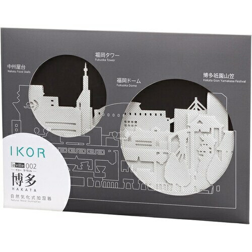 【送料無料】ペーパー加湿器 IKF-002 [イコー ラ・ヴィル 002 博多 交換フィルター]