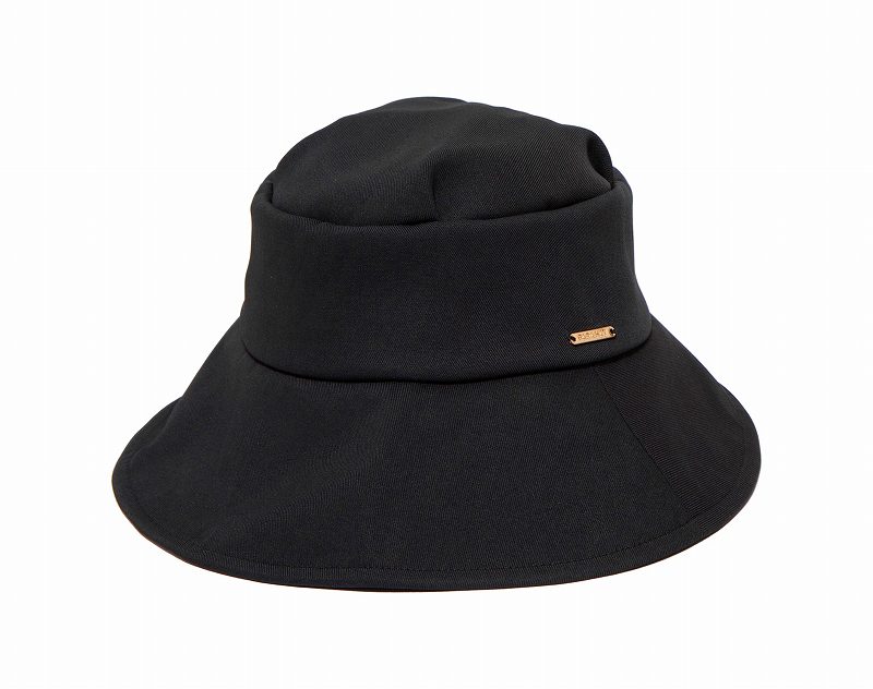 つば広ハットつば長ブラックL[PA...