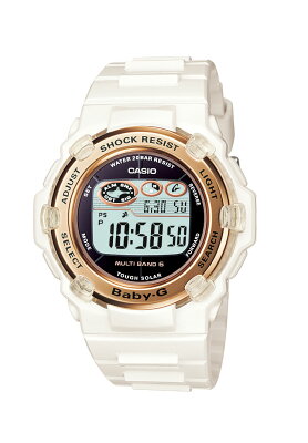 カシオ BABY-G リーフ クロノグラフ パワーリザーブ 腕時計 レディース CASIO BGR-3003-7AJF