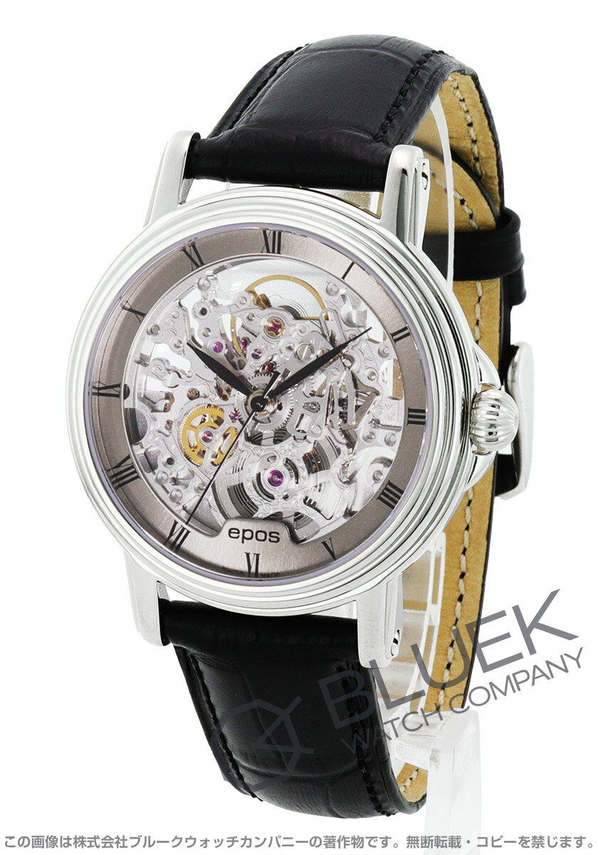 エポス ビジネス腕時計 メンズ 【決算セール】【新品】エポス エモーション スケルトン メンズ 3336SKRSL