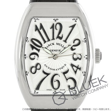 フランクミュラー ヴァンガード レディ WG金無垢 クロコレザー 腕時計 レディース FRANCK MULLER V32 SC AT FO OG NR[FMV32SCWGSLLZBK]