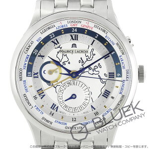 モーリス・ラクロア マスターピース トラディション ワールドタイマー GMT 腕時計 メンズ MAURICE LACROIX MP6008-SS002-111