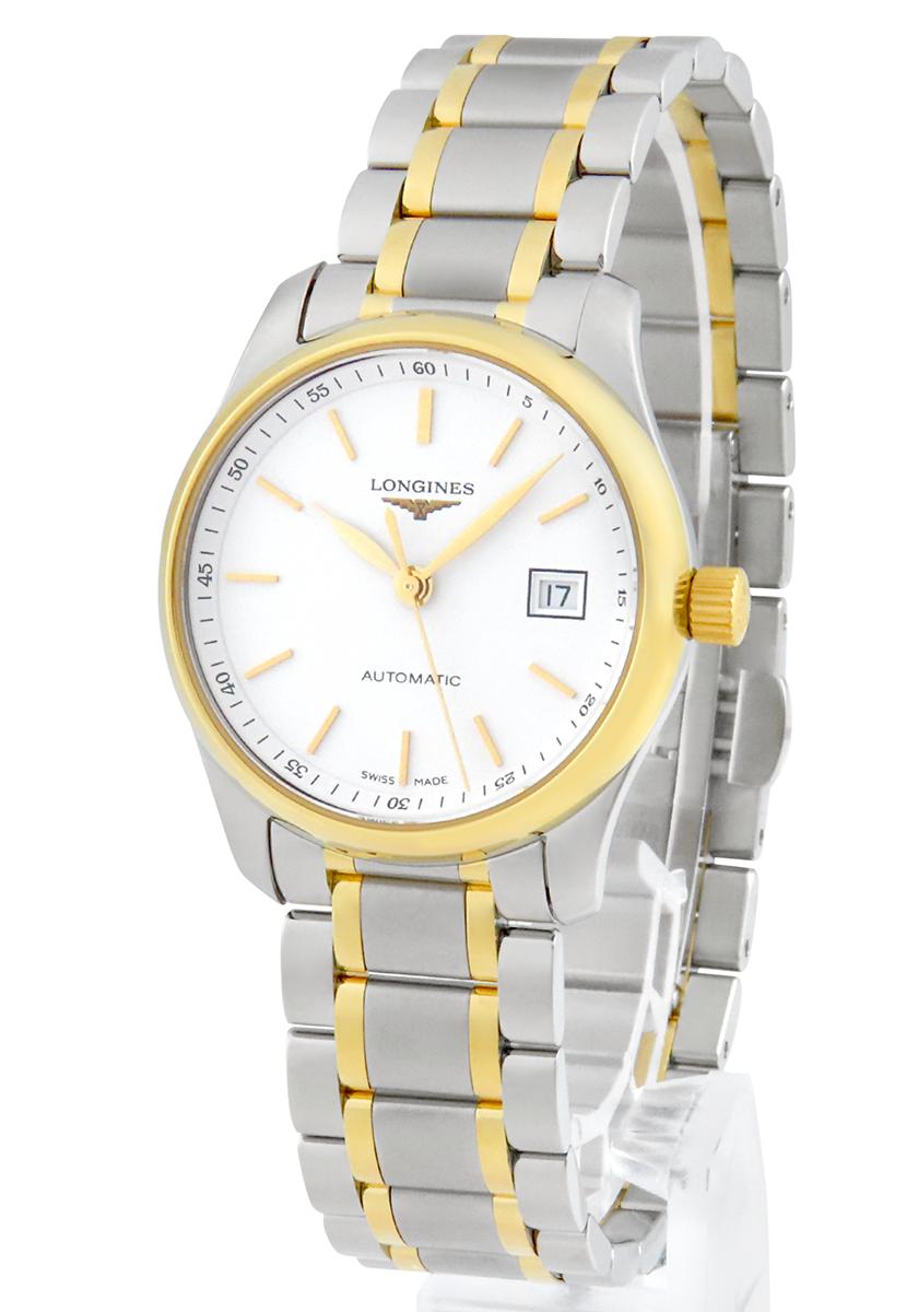 ロンジン LONGINES マスター L2.257.5.12.7 レディース 腕時計自動巻き ホワイト 【新品】