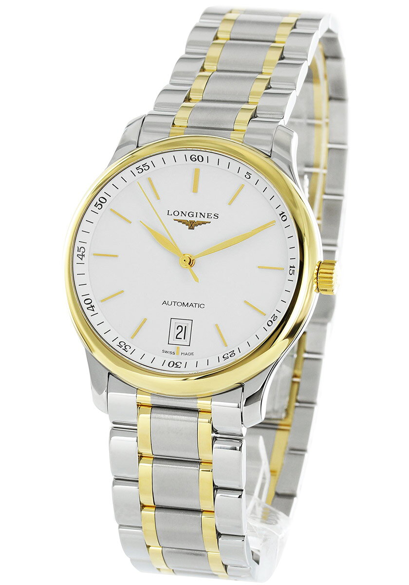 ロンジン LONGINES マスターコレクション L2.628.5.12.7 メンズ 腕時計自動巻き ホワイト 【新品】