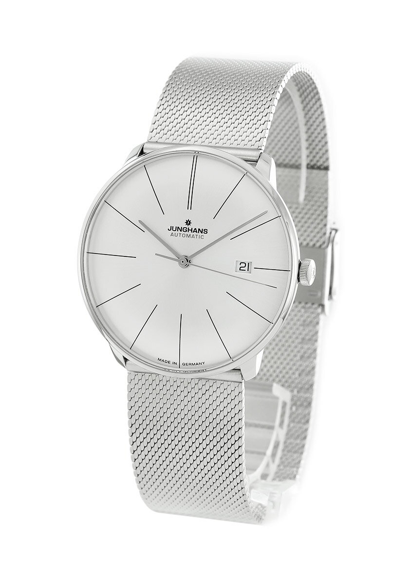 ユンハンス JUNGHANS マイスターファイン 027/4153.44 メンズ 腕時計自動巻き シルバー 【新品】