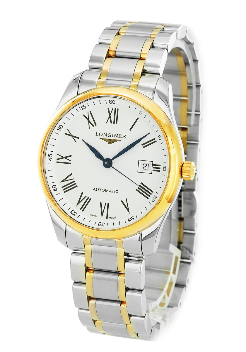 【★5％OFFクーポン】ロンジン LONGINES マスターコレクション L2.793.5.19.7 メンズ 腕時計自動巻き ホワイト 【新品】