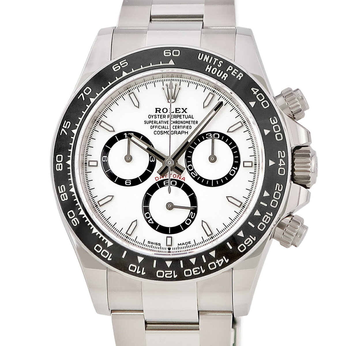 ロレックス ROLEX コスモグラフ デイトナ 126500LN ランダム番 白 ホワイト パンダダ ...