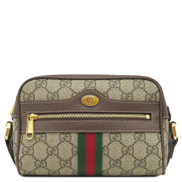 gucci///////////////\\\\\\\\\\\\\\\\\\\\\\\\\\\\\\\\\\\\\\\\\\\\\\\\\\\\\\\\\\\\\\\' - グッチ GUCCI ショルダーバッグ GGスプリーム オフィディア ミニバッグ GGスプリームキャンバス レザー ベージュ×ブラウン ゴールド金具 茶 シェリー 517350 【中古】