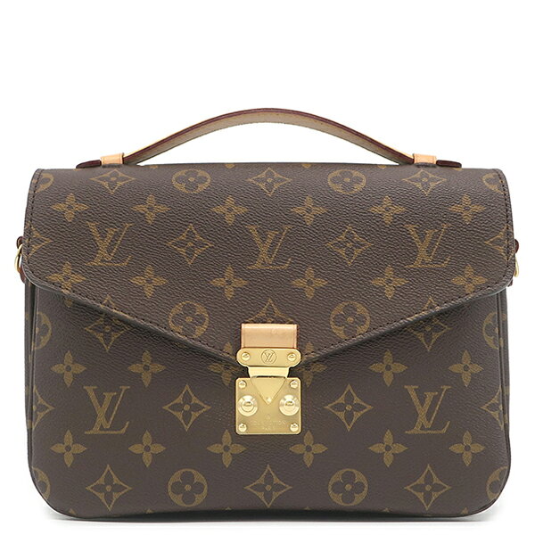 樂天商城 - ルイヴィトン LOUIS VUITTON 2WAYバッグ ポシェット メティス MM モノグラムキャンバス モノグラム ゴールド金具 茶 ショルダー ハンドバッグ M44875 RFID 【中古】