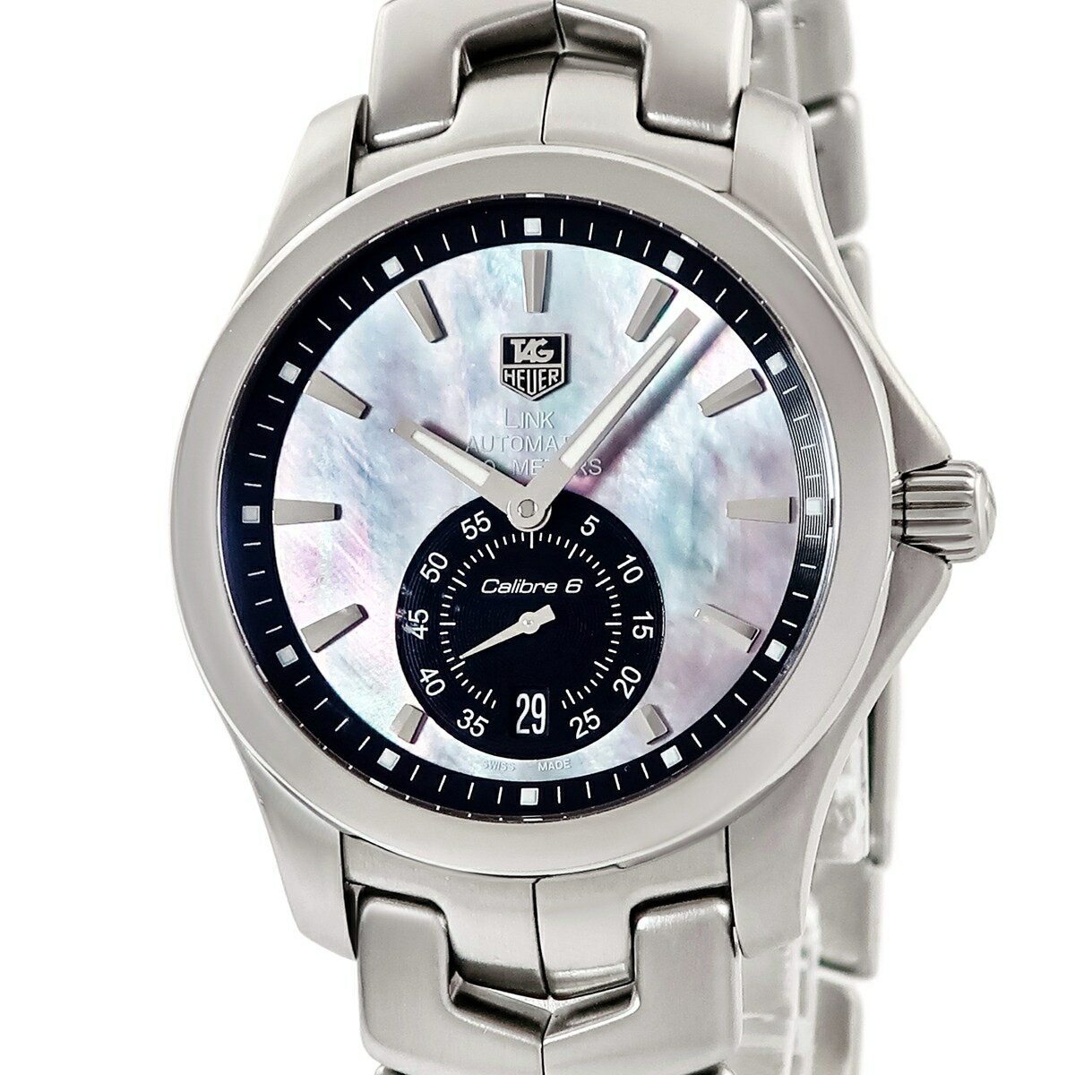 タグホイヤー TAG Heuer リンク オートマティック キャリバー6 WJF211K.BA0570 OH済 ブラック シェル 日本限定 メンズ 腕時計自動巻き ブラック 【中古】