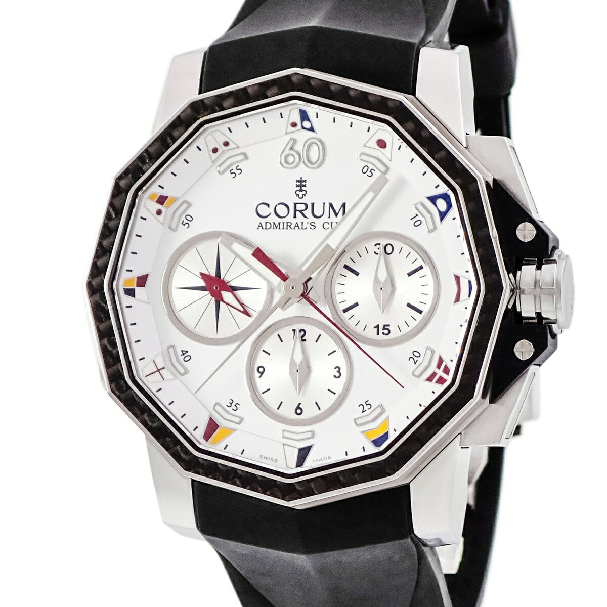 コルム CORUM アドミラルズカップ チャレンジ44 スプリットセコンド クロノ 986.691. ...