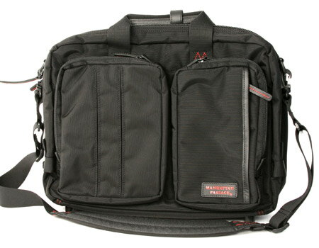 週末限定特価★マンハッタンパッセージ Design solutionN Northwest Passage ビジネスバッグ ブラック 8070BK