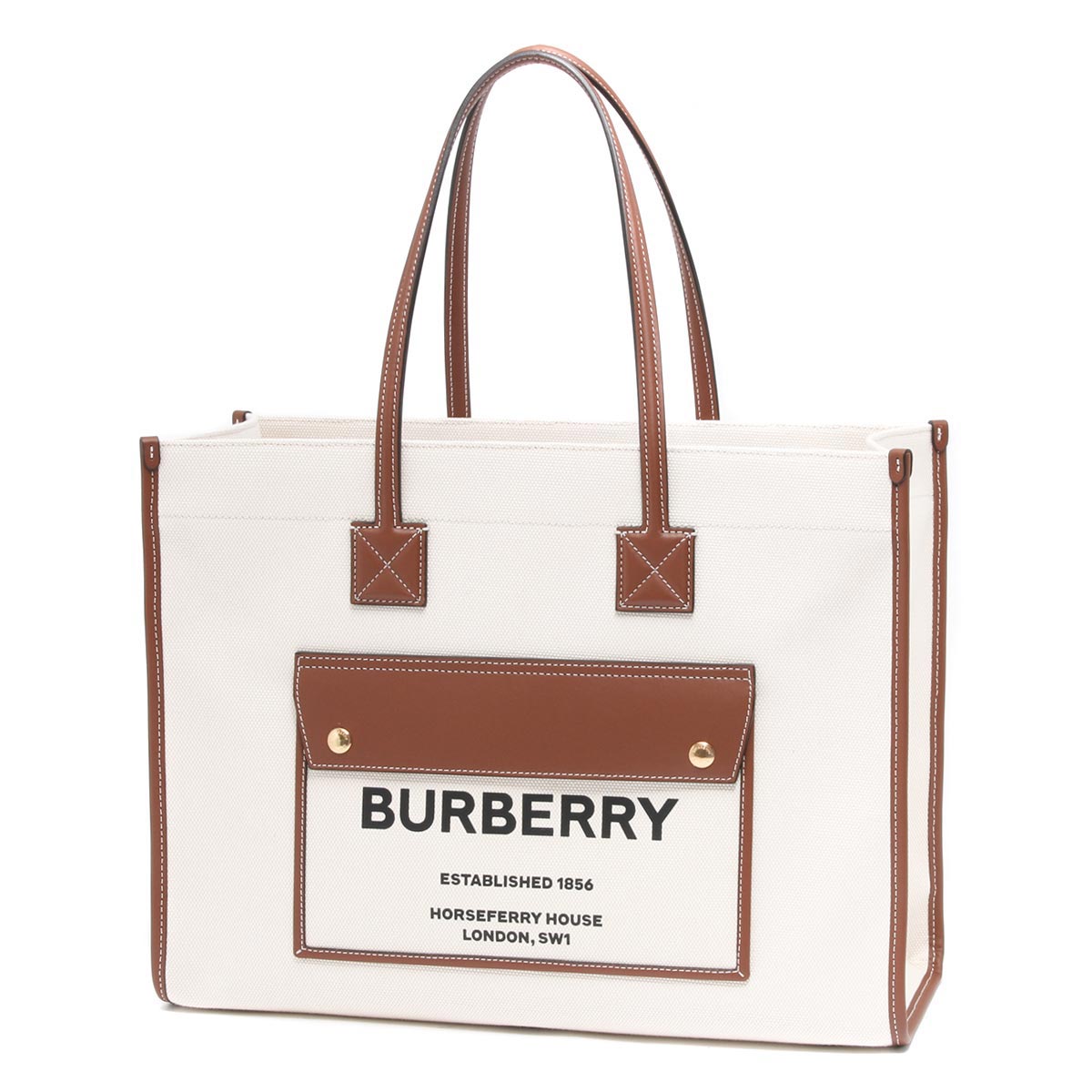 o[o[ g[gobO obO fB[X t ~fBA i`&^uE&ubN LL MD POCKET DTL TOTE LL6 112818 A1395 8044129 BURBERRY