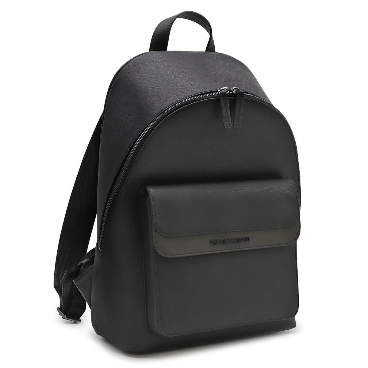 エンポリオアルマーニリュックサック/バックパック バッグ メンズ イーグルマーク ブラック Y4O452 YQ75I 81973