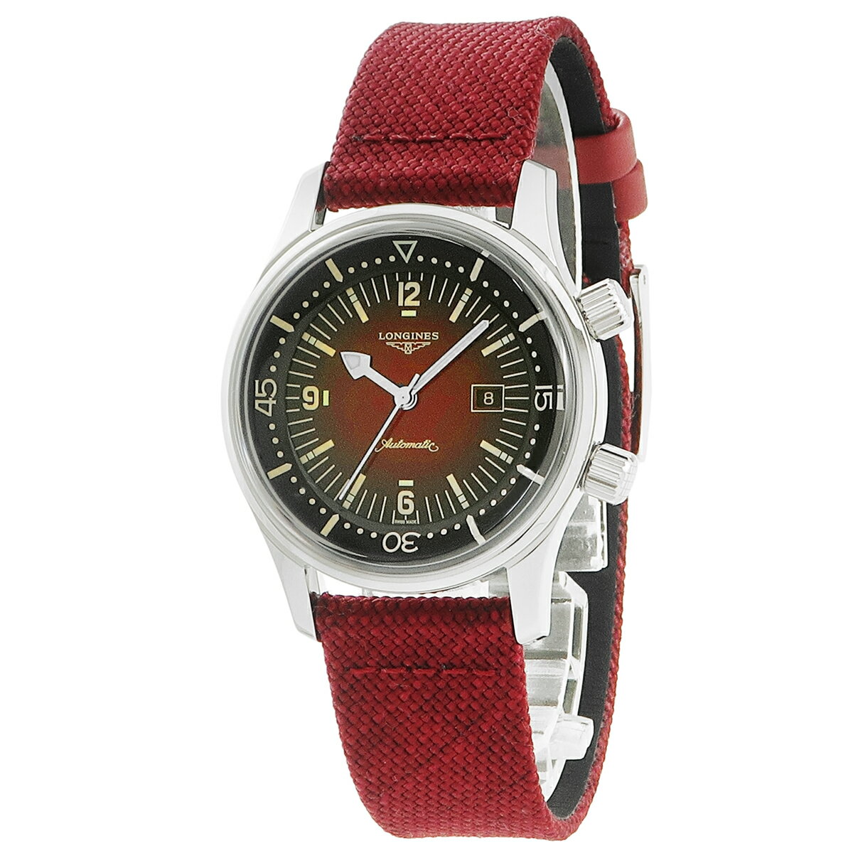 【新品】ロンジン レジェンド ダイバー 300m防水 ユニセックス L3.374.4.40.2