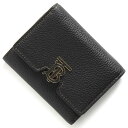 バーバリー 財布（レディース） バーバリー 三つ折り財布 財布 レディース TB ブラック LS TB COMPACT WALLET LGL 132133 A1189 8049217 BURBERRY