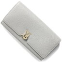 バーバリー 長財布 財布 レディース TB コンチネンタル 二つ折り ライトグレーメランジ LS TB WALLET LGL 132133 A1373 8070...