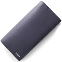 バリー 長財布 財布 メンズ クロッシング 二つ折り ミッドナイトネイビー&パラディオ MLL00R VT399 U507P 6304910 BALLY