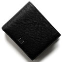 ダンヒル 二つ折り財布 財布 メンズ カドガン ブラック DU18F2320CA 001 DUNHILL