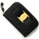 フェラガモ コインケース(小銭入れ) 財布 レディース ヴァラ リボン ブラック 22D288 NERO 0725290 SALVATORE FERRAGAMO