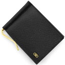 フェラガモ 二つ折り財布(札入れ) 財布 メンズ ダブル ガンチーニ ブラック 661475 NERO 0776473 SALVATORE FERRAGAMO
