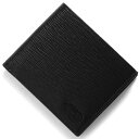 サルヴァトーレ フェラガモ 二つ折り財布（メンズ） フェラガモ 二つ折り財布（札入れ） 財布 メンズ ダブル ガンチーニ ブラック&ダークレインブラウングレー 66A063 NERO DARK RAIN 0733308 SALVATORE FERRAGAMO