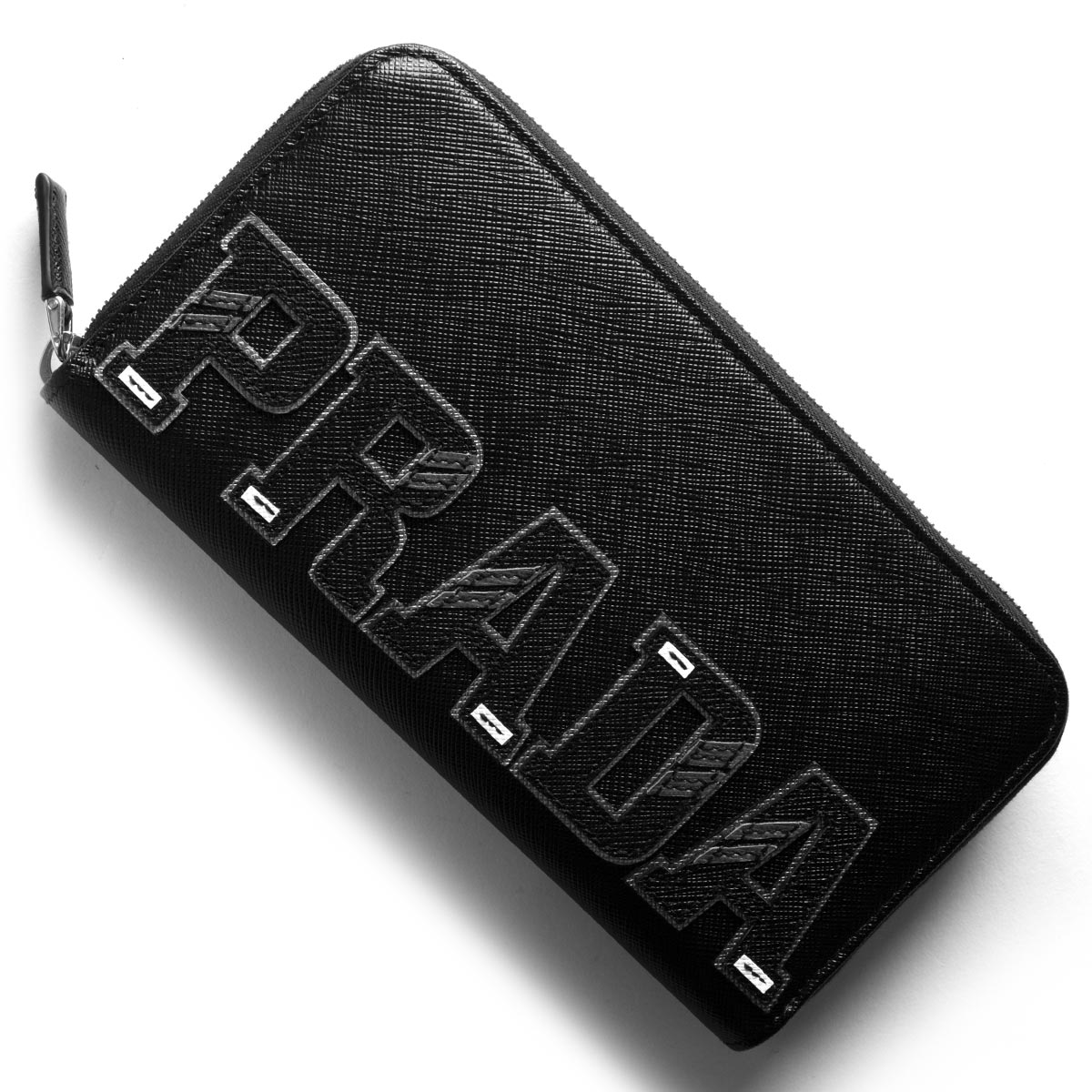 プラダ 長財布 財布 メンズ サフィアーノ キャラクター SAFFIANO CHARAC ブラック 2ML317 2EC4 F0002 PRADA