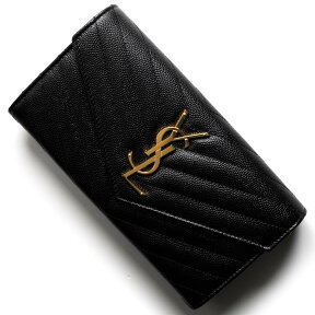 サンローランパリ (イヴサンローラン) 長財布 財布 レディース モノグラム YSL ブラック 372264 BOW01 1000 SAINT LAURENT PARIS