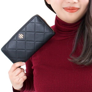 トリーバーチ 長財布 財布 レディース ジョージア GEORGIA ブラック 39962 001 TORY BURCH