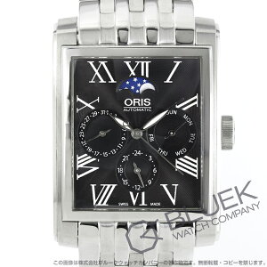 オリス レクタンギュラー コンプリケーション ムーンフェイズ 腕時計 メンズ ORIS 581 7658 4074M