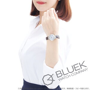 セイコー エクセリーヌ ダイヤ クロコレザー 腕時計 レディース SEIKO SWCW109