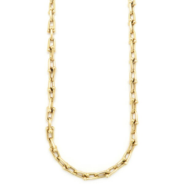 ティファニー Tiffany & Co ネックレス ハードウェア ミディアム リンク ネックレス ハードウェア K18YG イエローゴールド70751119 定番 人気 美品 【中古】のサムネイル
