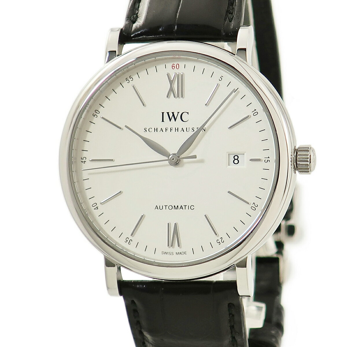 IWC ポートフィノ 腕時計（メンズ） IWC ポートフィノ オートマティック IW356501 ローマン バー 自動巻き