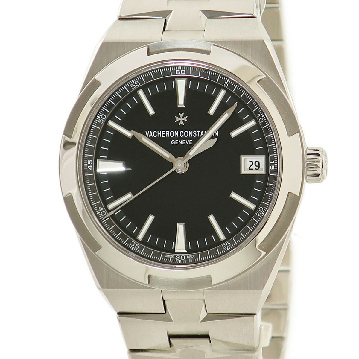 ヴァシュロン コンスタンタン 腕時計（メンズ） ヴァシュロン・コンスタンタン オーヴァーシーズ 4500V/110A-B483 未使用 黒 バー オーバーシーズ 自動巻き