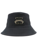エルメス ハット ハーパー H セリエ バケットハット コットン ブラック #59 黒 バケハ 中古