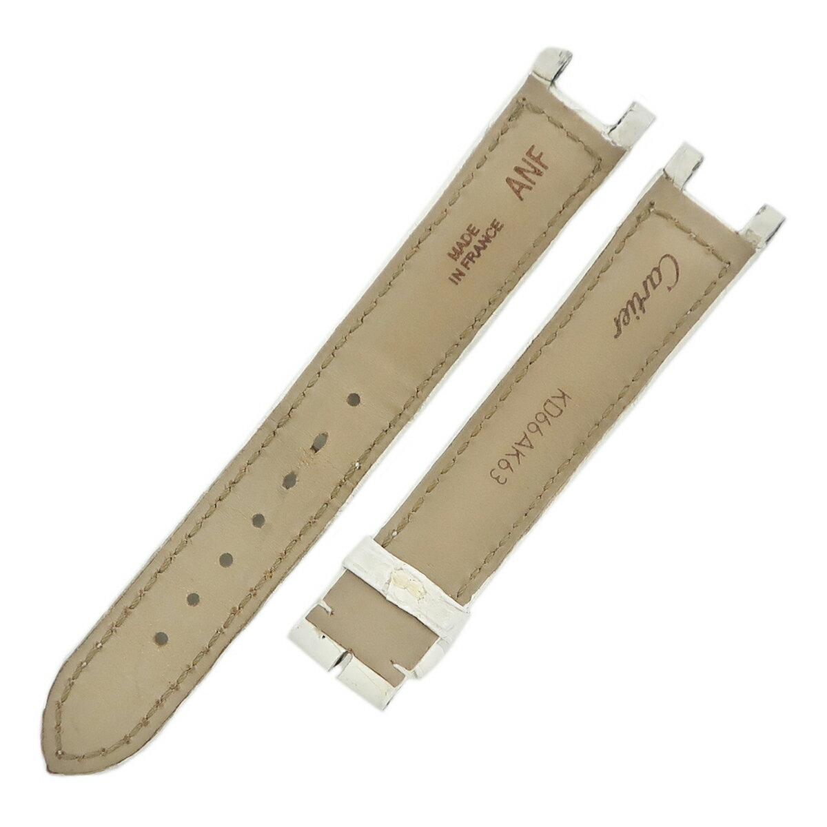 MIMOSA ミモザ 時計バンド DM腹ワニ 14mm ダークブラウン 美錠:金 WDM-B14