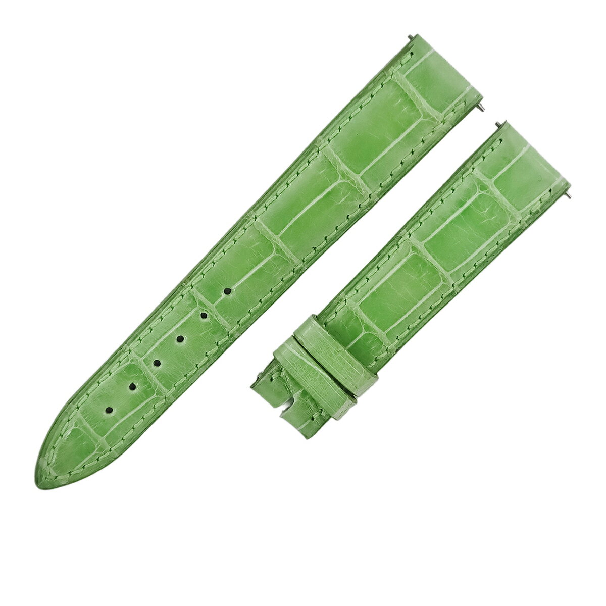フランクミュラー トノウカーベックス 7500/7502用 クロコバンド 未使用 純正 替え ショート 16mm グリーン 緑
