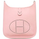 エルメス ショルダーバッグ エヴリン3 PM トリヨンクレマンス ピンク 中古