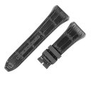 フランクミュラー 腕時計パーツ ヴァンガード V45用 クロコ×ラバーバンド クロコダイル ブラック 未使用 純正 ベルト バンド ストラップ 替え 28mm ...