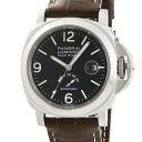 【楽天スーパーSALE】パネライ ルミノール パワーリザーブ PAM00027 C番 ブラック 自動巻き(2)