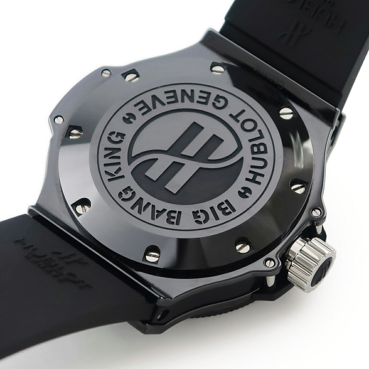 ウブロ ビッグバン キング アイスバン 322.CK.1140.RX メーカーOH済 ダイバー デイト 自動巻き