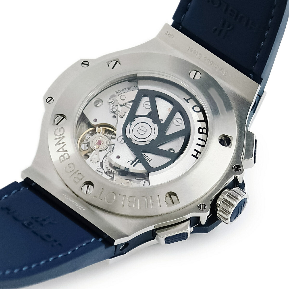 ウブロ ビッグバン オリジナル スチール ブルー 301.SX.710.RX ブルー 自動巻き