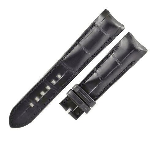 【楽天スーパーSALE】ハリーウィンストン 腕時計パーツ クロコダイル ブラック 未使用 純正 替え クロコ バンド ベルト ストラップ Mサイズ 21mm ブラック 黒 中古