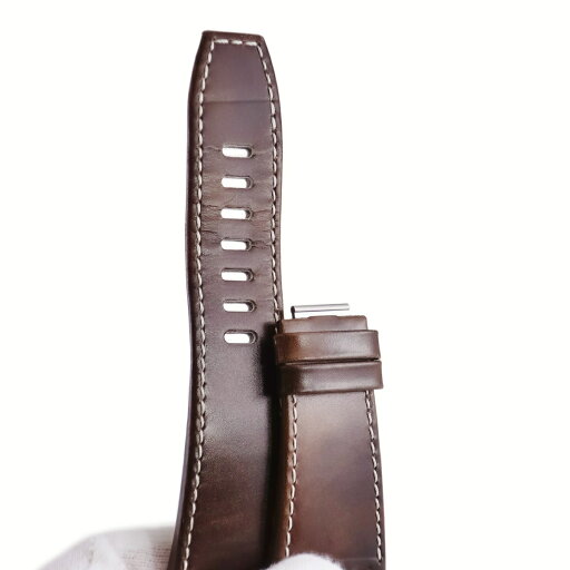 オーデマピゲ 腕時計パーツ ロイヤルオーク用 レザーバンド カーフ ブラウン 未使用 純正 替え 新型 ベルト ストラップ カーフ 30mm ブラウン 茶 中古