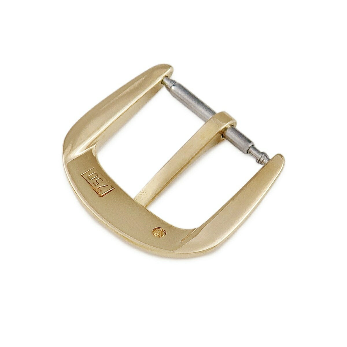 フランクミュラー 腕時計パーツ K18YG ゴールド 純正 尾錠 14mm幅対応 K18YG 無垢 750 ピンバックル パーツ 替え 予備 スペア イエローゴールド 金 中古