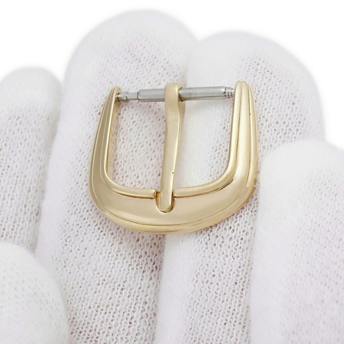 フランクミュラー 腕時計パーツ K18YG ゴールド 純正 尾錠 14mm幅対応 K18YG 無垢 750 ピンバックル パーツ 替え 予備 スペア イエローゴールド 金 中古