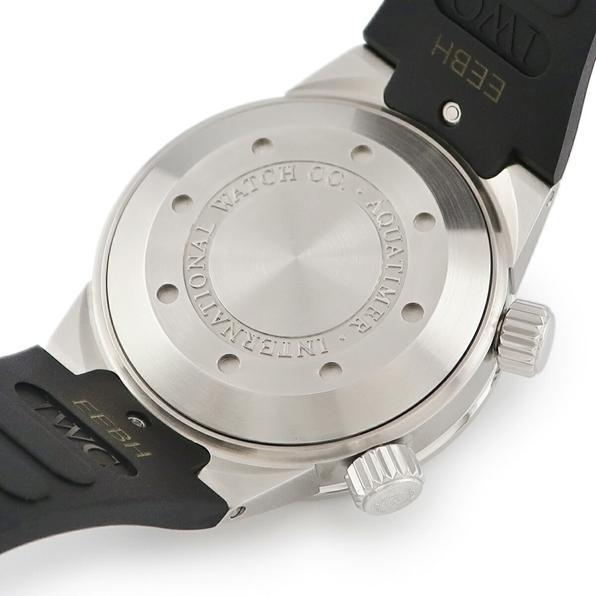 IWC アクアタイマー IW354807 ブラック 逆回転防止付きインナーベゼル 自動巻き