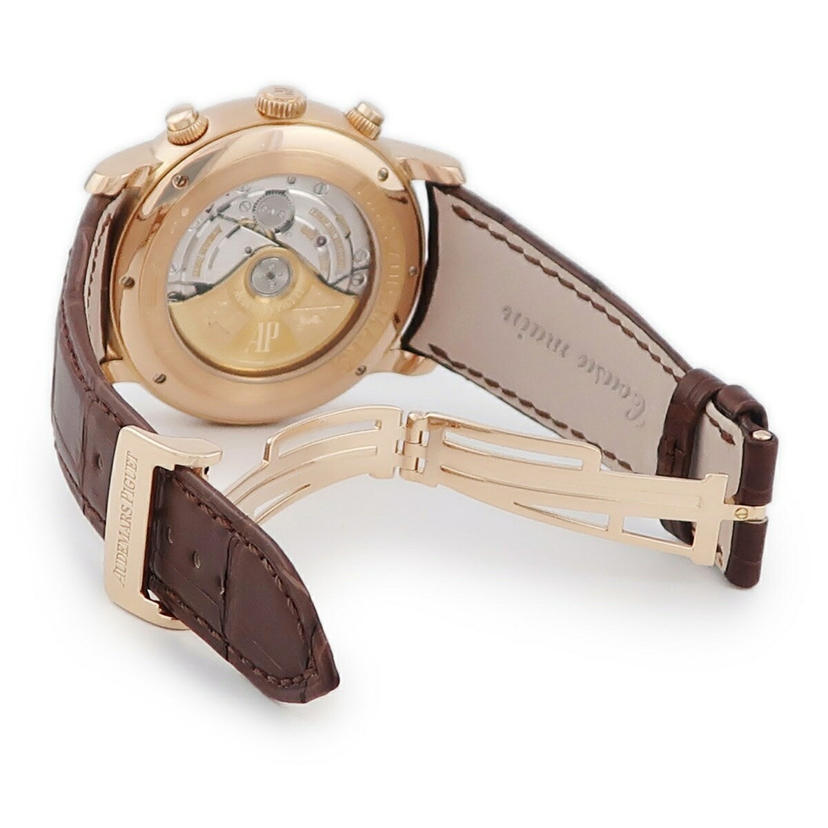 オーデマピゲ ジュールオーデマ クロノグラフ 26100OR.OO.D088CR.01 K18PG無垢 ホワイト スモセコ 自動巻き